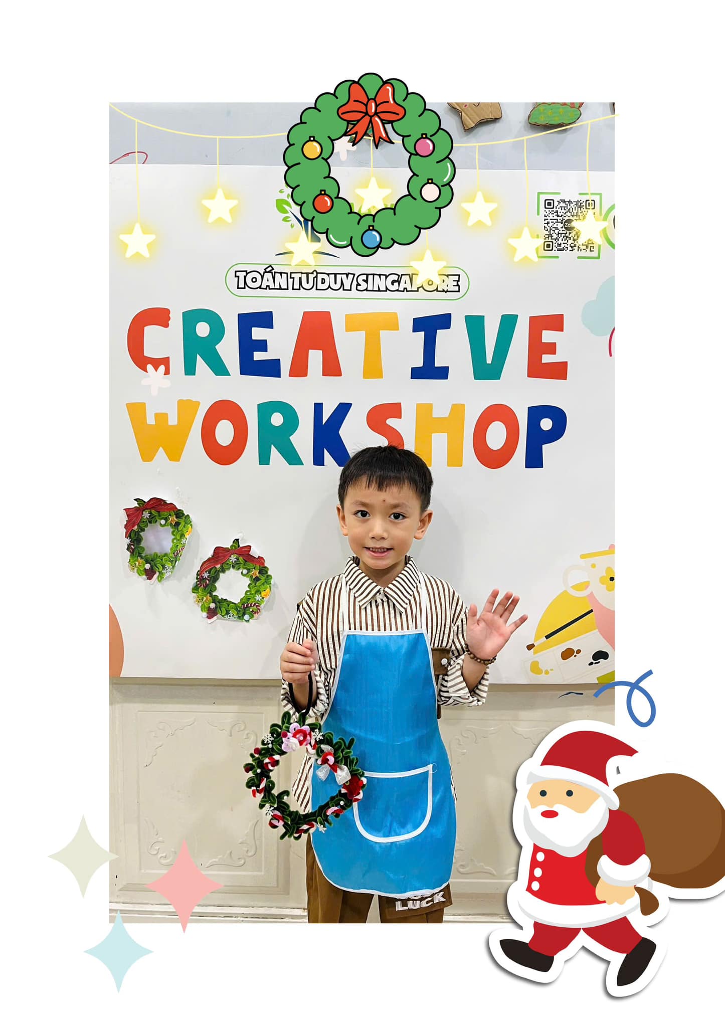 K-Maths Christmas workshop kỷ niệm