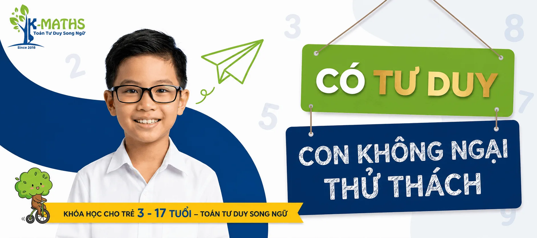 K-Maths Edu – Khóa học Toán Tư Duy Song Ngữ cho trẻ 3-17 tuổi