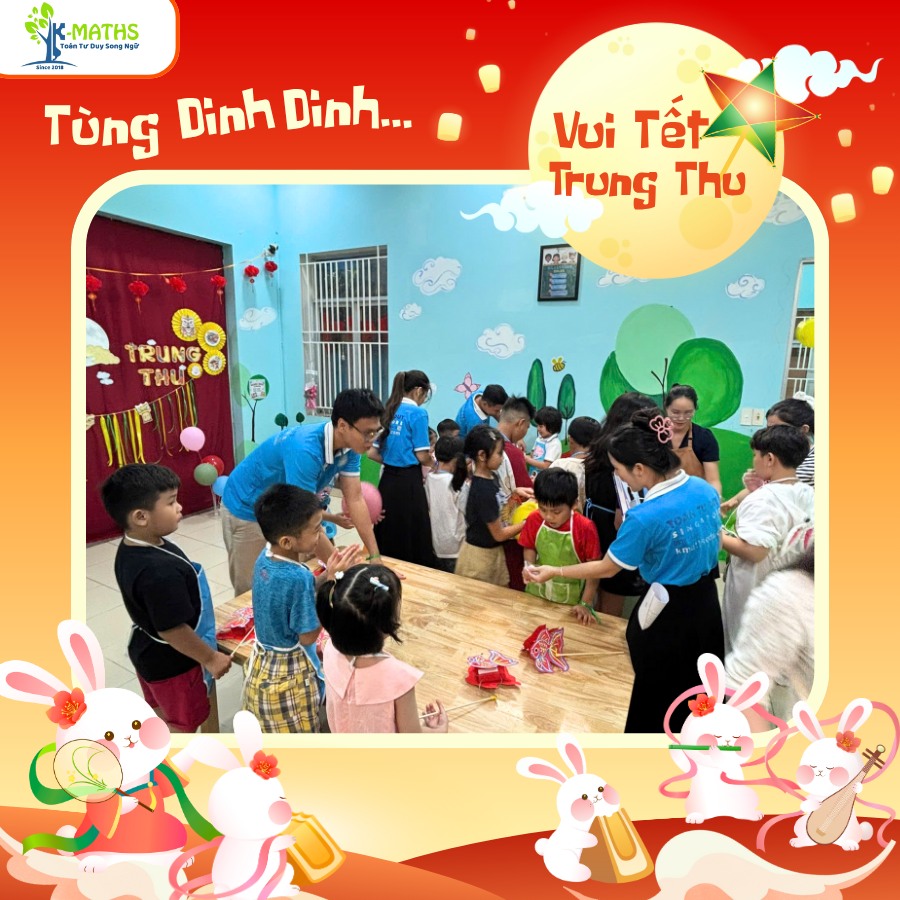 Workshop Trung Thu K-Maths hoạt động