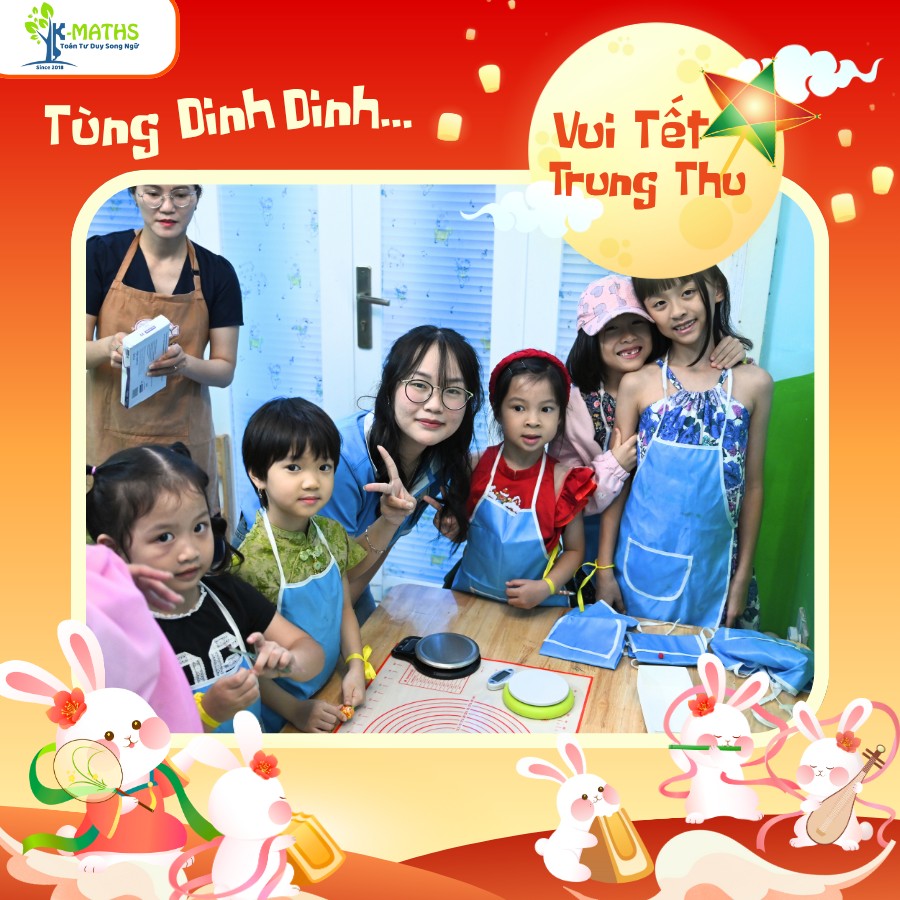 học sinh K-Maths Workshop Trung Thu
